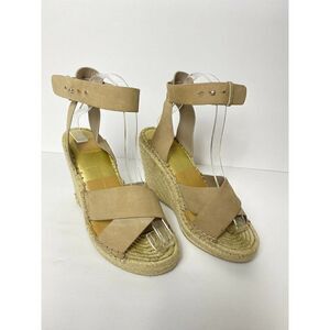 Dolce Vita 7 Sandal Heel Nude espadrille Suede